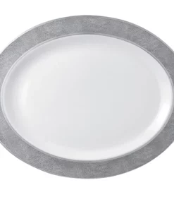 THE TABLE SAUVAGE | GREY & PLATINUM | BERNARDAUD