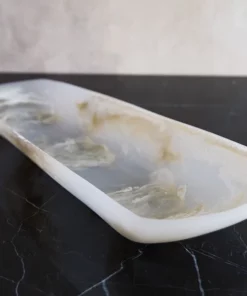 CDMX Design SERVING RESIN CANOE 19"