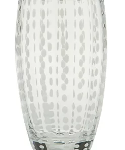 Zafferano America PERLE BEVERAGE GLASS | WHITE | SET OF 2 DRINKWARE