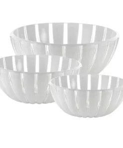 Guzzini THE SUMMER SHOP GLAZE BOWLS WHITE