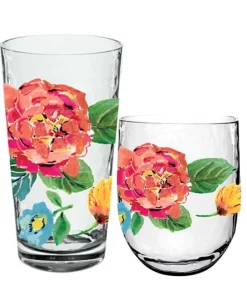 TarHong FLORA ACRYLIC DRINKWARE
