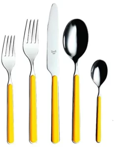 Mepra FANTASIA FLATWARE 5 PIECE SET | 16 COLORS AVAILABLE