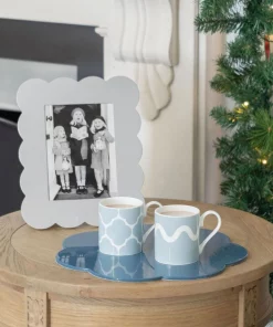 Addison Ross SCALLOPED FRAME | CHIFFON GREY THE HOME