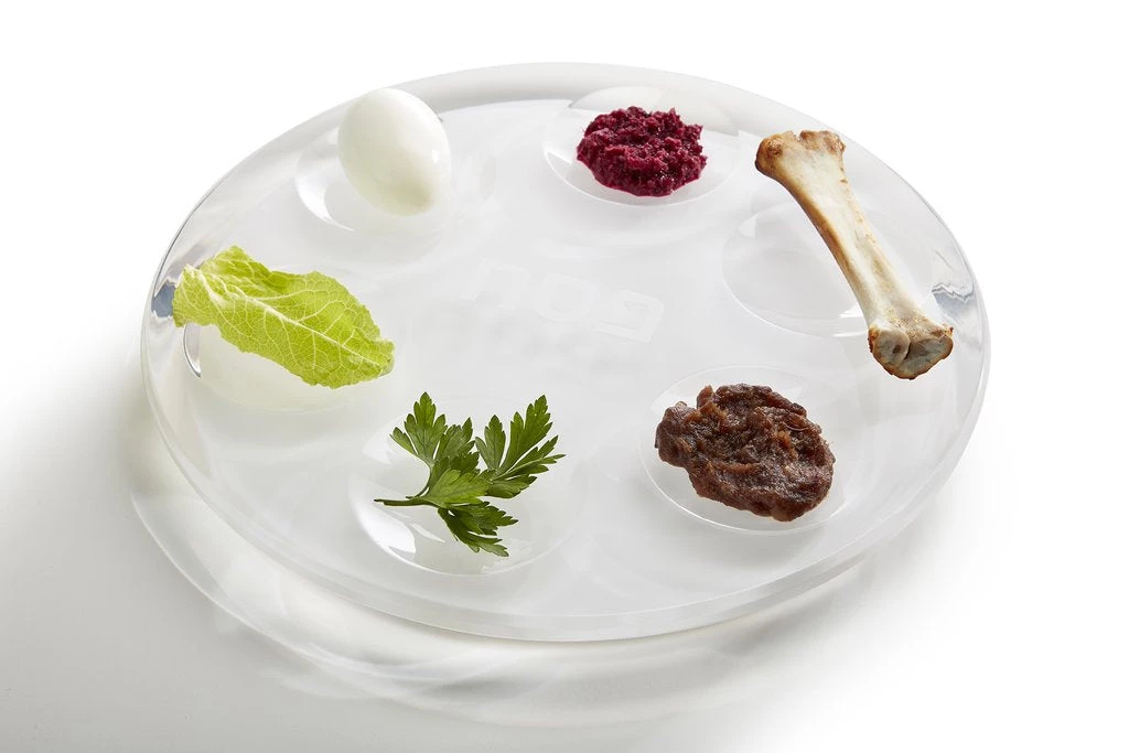 Apeloig Collection ACRYLIC SEDER PLATE JUDAICA
