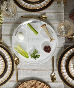 Apeloig Collection ACRYLIC SEDER PLATE JUDAICA