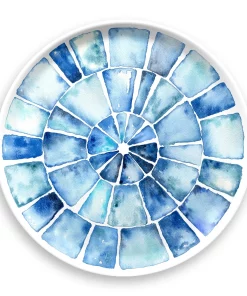 TarHong THE SUMMER SHOP COASTAL PLATTER 14"