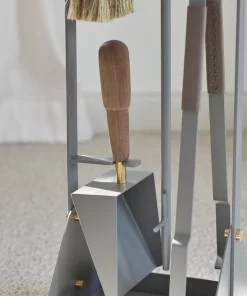 ELDVARM EMMA FIREPLACE TOOL SET PARIS GREY