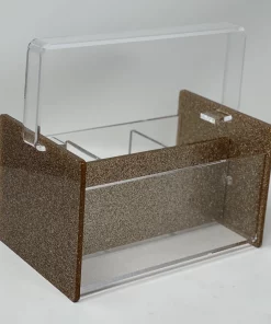 EYE CANDY SERVING UTENSILS FLATWARE CADDY | HOLIDAY EDITION | CHAMPAGNE GLITTER