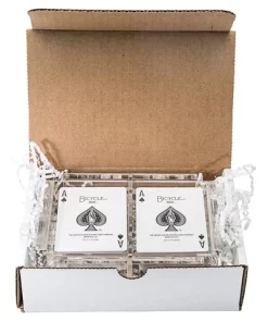 Luxe Dominoes GAMES & GADGETS PLAYING CARD ACRYLIC SET | ASSORTED