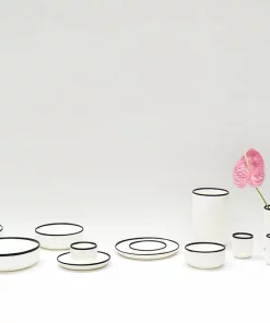 Tina Frey Designs SERVING RIMMED PLATTER | TINA FREY | BLACK