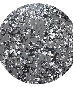 Kim Seybert SPLASH PLACEMAT BLACK & GREY
