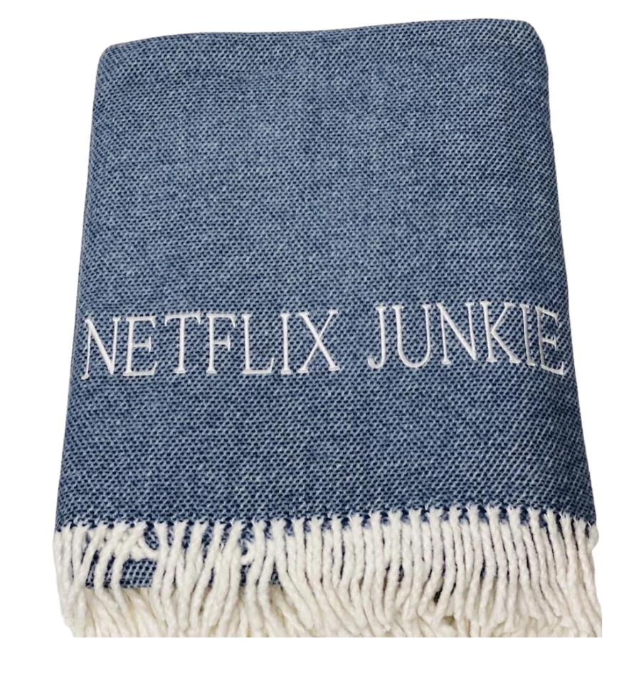 A Soft Idea NETFLIX JUNKIE THROW | VARIOUS