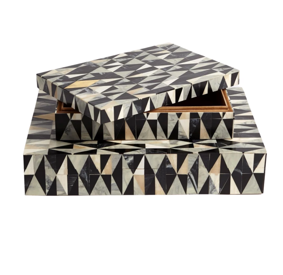 Global Views THE HOME WEAVER DIAMOND BOX