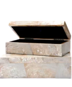 Made Goods THE HOME PALMA SHELL BOX | SMALL