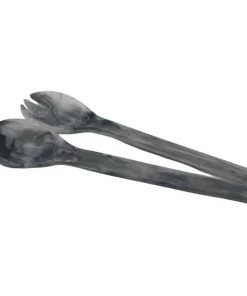 Nashi Home SWIRL RESIN EVERYDAY SALAD SERVERS SERVING