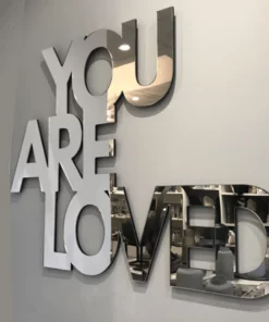 EYE CANDY ART MIRROR SERIES | SAY ANYTHING WALL DECOR