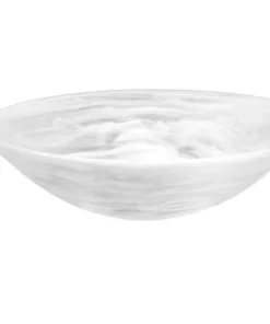 Nashi Home SWIRL RESIN EVERYDAY BOWL WHITE