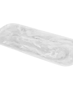 Nashi Home SWIRL RESIN RECTANGLE PLATTER