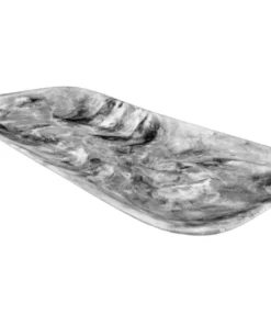 Nashi Home SWIRL RESIN RECTANGLE PLATTER