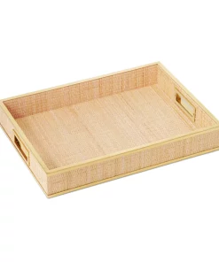 THE HOME COLETTE CANE TRAY | AERIN