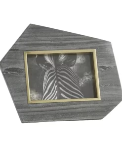 Global Views THE HOME GREY STONE HORIZONTAL FRAME | 5x7