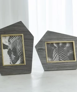 Global Views THE HOME GREY STONE HORIZONTAL FRAME | 5x7