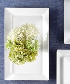 Q Squared THE SUMMER SHOP DIAMOND MELAMINE RECTANGLE PLATTER