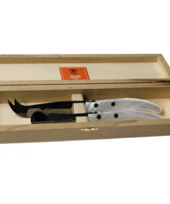 Claude Dozorme Sarl SERVING THE "ULTIMATE" BERLINGOT CHEESE SET | WHITE