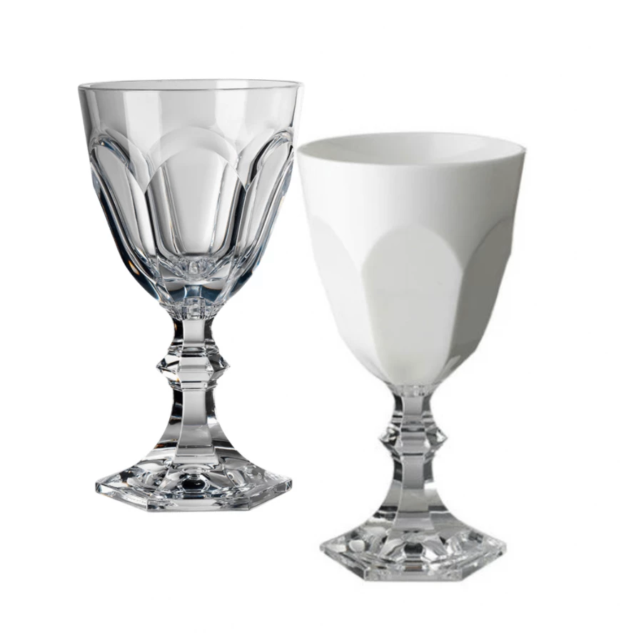 Mario Luca Giusti DOLCE VITA ACRYLIC WINE GOBLETS