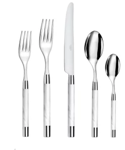 Capdeco CONTY 5-PIECE FLATWARE WHITE