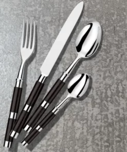Alain Saint-Joanis CARLA 5-PIECE FLATWARE | EBONY