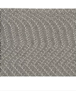 Deborah Rhodes THE TABLE TWEED FRINGE RECTANGLE PLACEMAT | BLACK