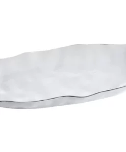 Pampa Bay HANDLE DEEP SERVING PLATTER SILVER