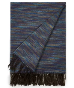 Missoni Home MISSONI ALVARO THROW BLUE THE HOME