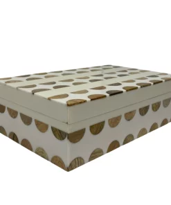 Jot International THE HOME DEVIN RESIN & WOOD BOX