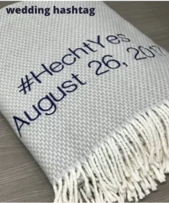 A Soft Idea PERSONALIZED THROW BLANKETS