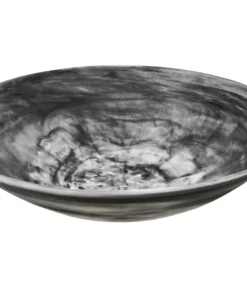 Nashi Home SWIRL RESIN EVERYDAY BOWL BLACK