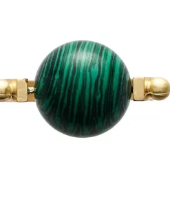Kim Seybert MINERAL NAPKIN RING EMERALD THE TABLE
