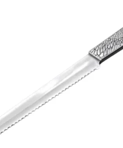 Metalace Art JUDAICA ORGANIC LACE CHALLAH KNIFE