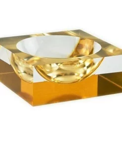 Tizo LUCITE BOWL GOLD THE HOME