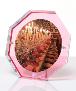 Alexandra Von Furstenberg VOLTAGE OCTAGONAL SNAP FRAME ROSE THE HOME