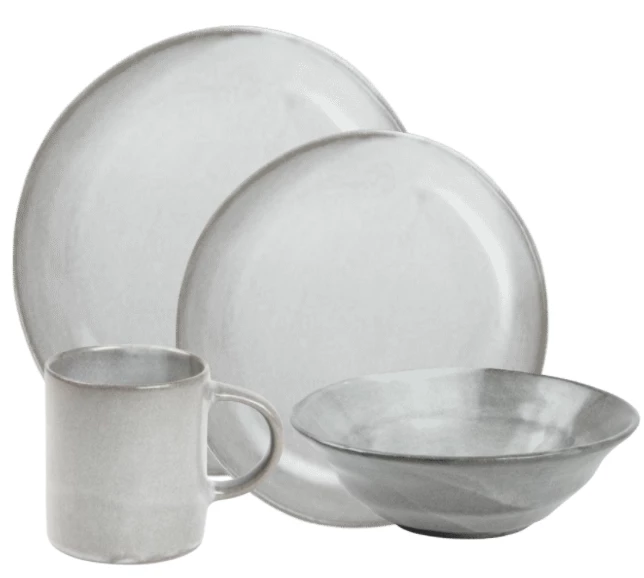 Blue Pheasant MARCUS CEMENT GLAZE STONEWARE DINNERWARE