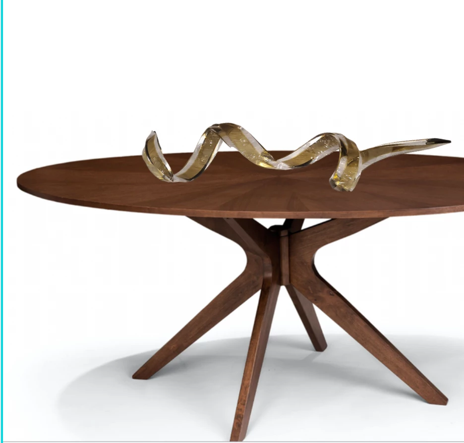 Muniz LUCITE RIBBON SCULPTURE | VARIOUS COLORS