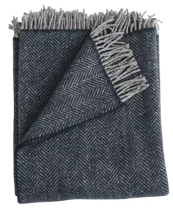 Evangeline LLC THE HOME HERRINGBONE EVAN THROWS