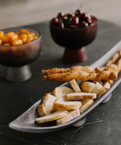 CDMX Design RESIN BOAT SERVER SMOKE SERVING