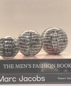 Sagebrook Home MARBLEIZED SPHERE SET THE HOME