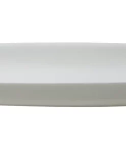 Nashi Home LUXE RESIN BOAT BOWL WHITE MEDIUM