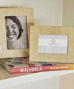 MARIPOSA FAUX GRASSCLOTH FRAME | SAND