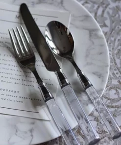 Capdeco/BIA Cordon Bleu DORIC CLEAR 5-PIECE FLATWARE