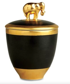 ELEPHANT CANDLE NOIR | L'OBJET